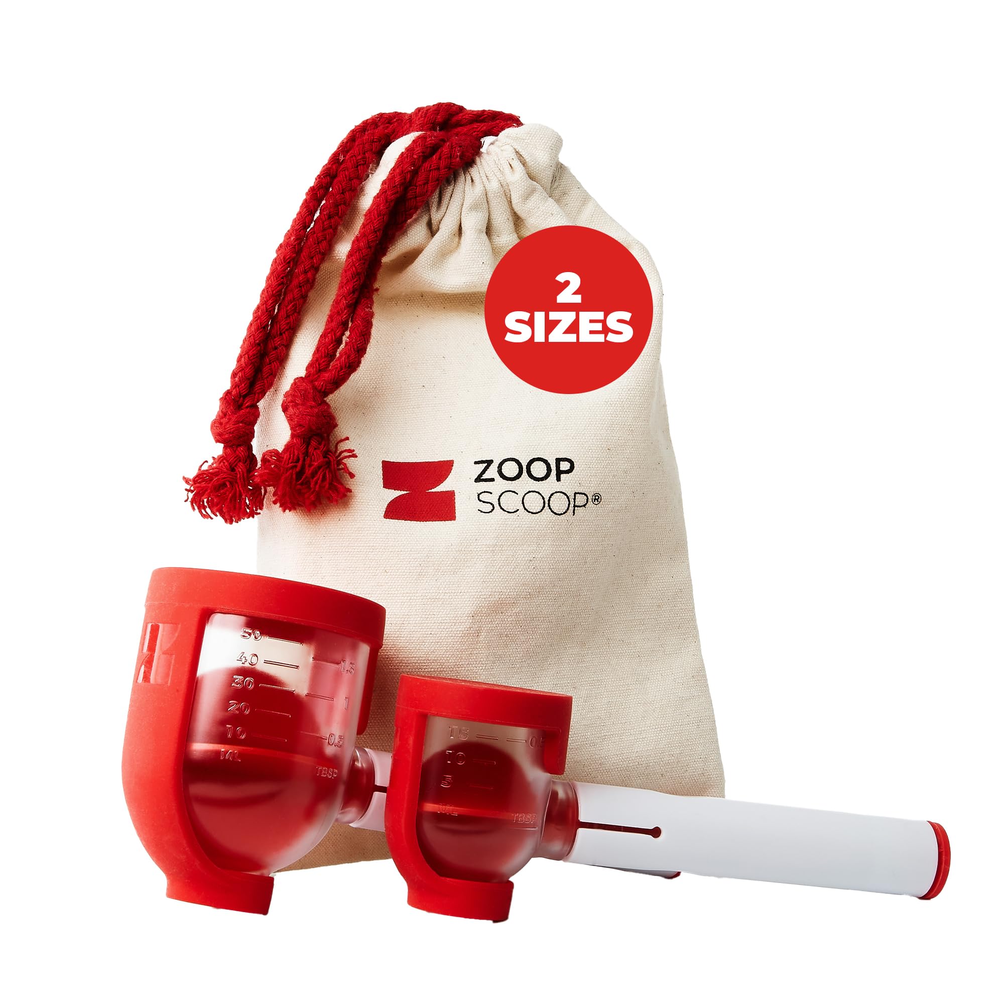 Amazon.com: ZoopScoop Protein Powder Scoop Funnel – 2 Pack | Mess